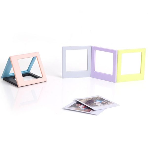 Polaroid Square Photo Frame Magnetic Building Blocks Assembled Refrigerator Magnet (Random Color Delivery) - Image 3