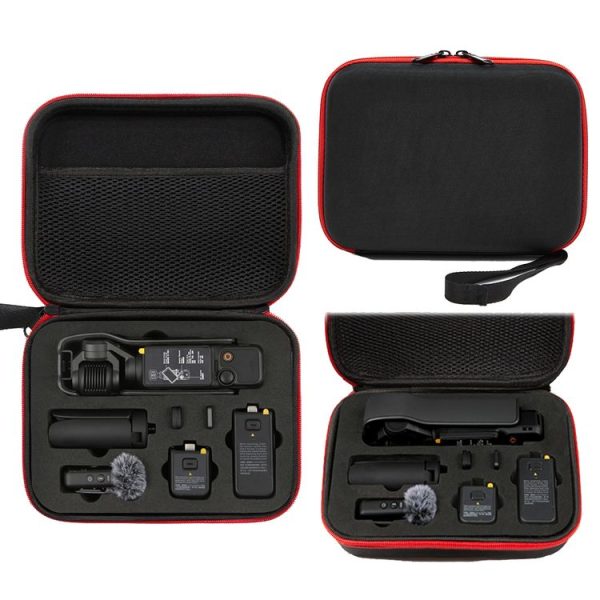 DJI Osmo Pocket 3 Storage Bag Pocket Camera Handbag (Black Shell Black Inner)