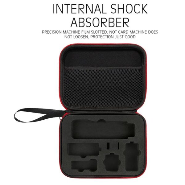 DJI Osmo Pocket 3 Storage Bag Pocket Camera Handbag (Black Shell Black Inner) - Image 5