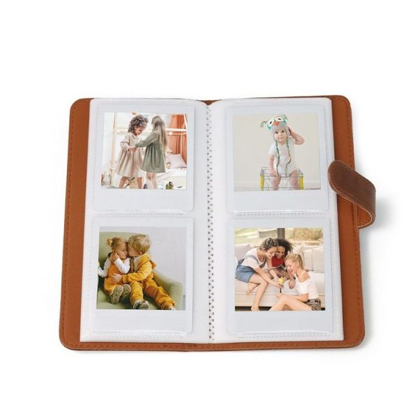 Polaroid Square SQ1 / 6 / 10 / 20 / 40 / SP-3 80pcs Photo Album, Cover color: Orange - Image 5