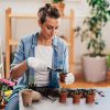 5pcs / Set Succulent Plant Gardening Tools Set Indoor Growing Removal Pots Horticultural Kits - Image 6