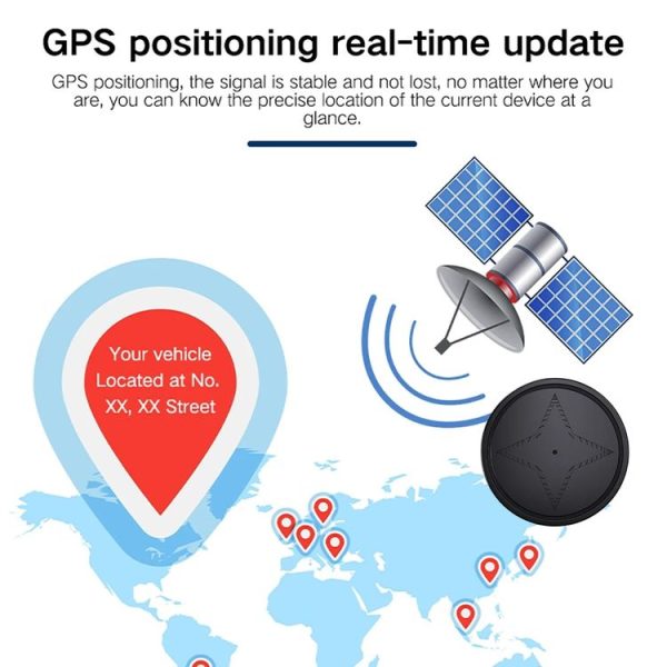 2G Wireless GPS Strong Magnetic Locator For Pets / Elderly / Children - Image 3