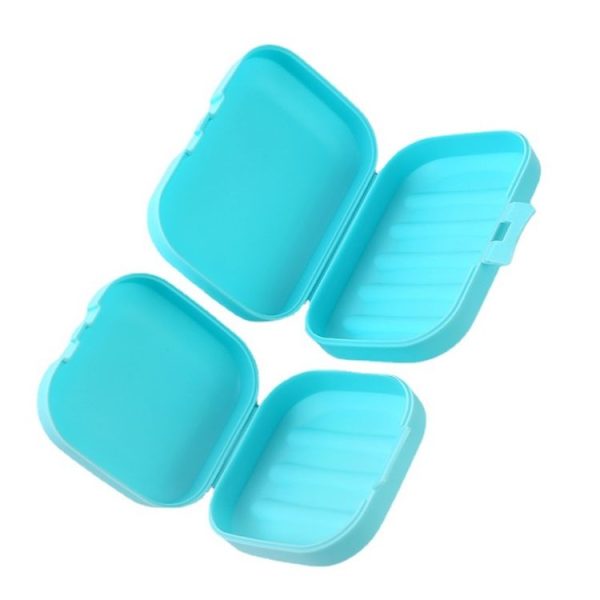 Large Traveling Portable Soap Box With Cover Sealing Soap Box, Color Random Delivery - Image 2