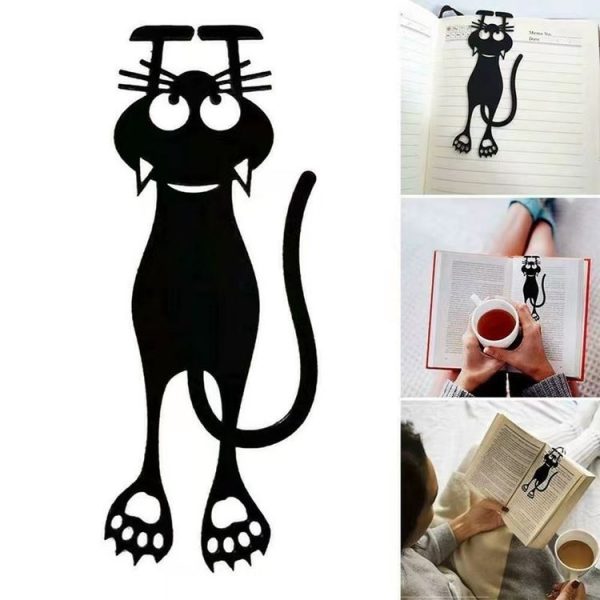Hollow Acrylic Kitten Bookmark Label Card (OPP Packaging)