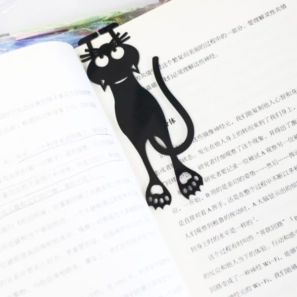 Hollow Acrylic Kitten Bookmark Label Card (OPP Packaging) - Image 3