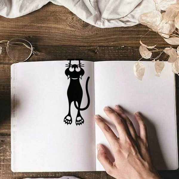 Hollow Acrylic Kitten Bookmark Label Card (OPP Packaging) - Image 4