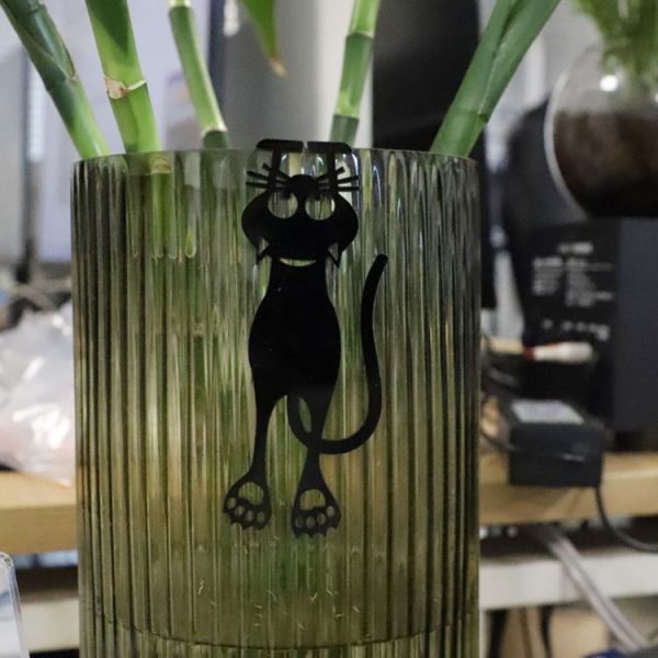 Hollow Acrylic Kitten Bookmark Label Card (OPP Packaging) - Image 5