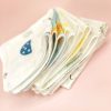 10pcs / Pack 25x25cm Double Layer High Density Print Gauze Handkerchief Toddler Drooling Towel (Mixed Color) - Image 5