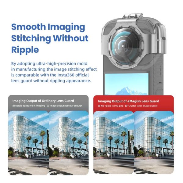 Insta360 X3 AMagisn Protective Camera Accessories Lens Guard - Image 10