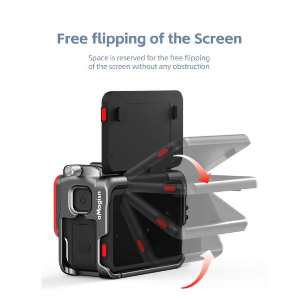 Insta360 Ace Pro / Ace aMagisn Metal Rabbit Cage Protective Frame - Image 10