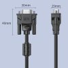 JINGHUA VGA3+6 Computer Monitor Screen Connection Cable VGA Display Connection Wire, Size: 1.5m (Black) - Image 2