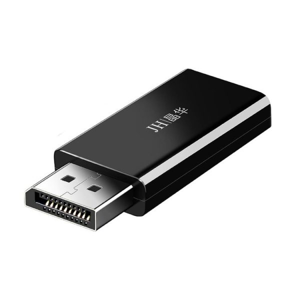 JINGHUA DP Male To HDMI Female Adapter Video Audio Connector, Style: 1080P Universal Version