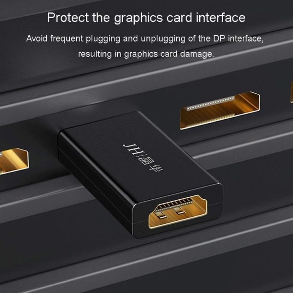 JINGHUA DP Male To HDMI Female Adapter Video Audio Connector, Style: 1080P Universal Version - Image 7