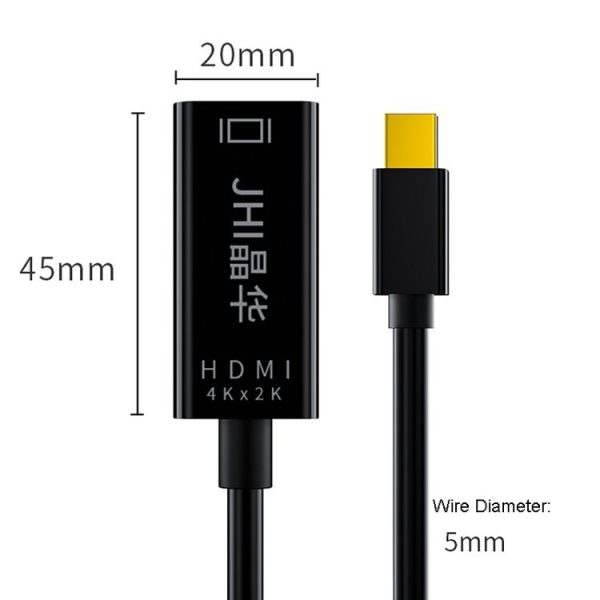 JINGHUA DP To HDMI HD Video Converter For Thunderbolt 4K Interface (4K) - Image 2