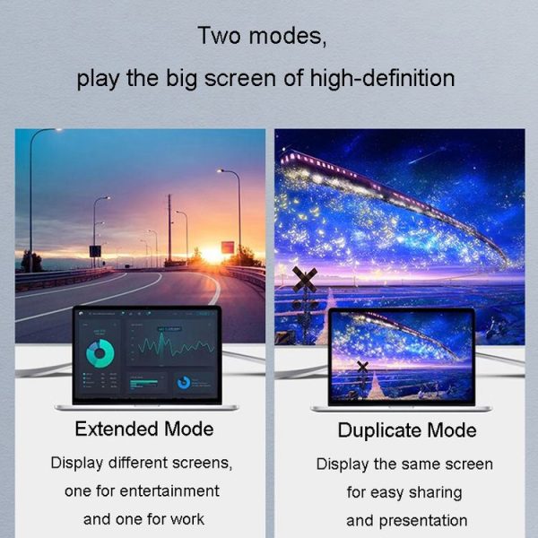 JINGHUA DP To HDMI HD Video Converter For Thunderbolt 4K Interface (4K) - Image 8
