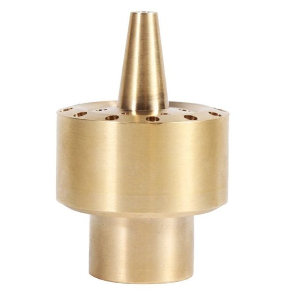 All Brass Flower Column Nozzle Inner Wire Garden Water Features Landscape Fountain Nozzle, Specification: 2 Points - Image 3