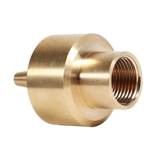 All Brass Flower Column Nozzle Inner Wire Garden Water Features Landscape Fountain Nozzle, Specification: 2 Points - Image 4