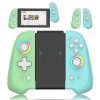 Switch Joycon With Colorful Light Left And Right Handle (White Button)