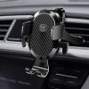 Carbon Fiber Automotive Phone Holder Car Navigation Bracket Telescopic Model, Specification: Air Outlet (Love Model) - Image 11
