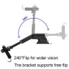 Carbon Fiber Automotive Phone Holder Car Navigation Bracket Telescopic Model, Specification: Air Outlet (Love Model) - Image 3