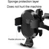 Carbon Fiber Automotive Phone Holder Car Navigation Bracket Telescopic Model, Specification: Air Outlet (Love Model) - Image 5