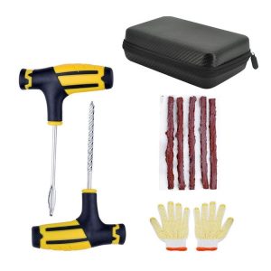 4pcs Automotive Vacuum Tire Repair Tool Car Tire Patching Instrument Set
