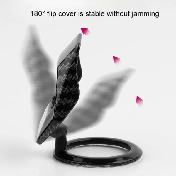Car One-button Start Decorative Ring Knob Type Ignition Device Protective Cover (Carbon Fiber) - Image 4