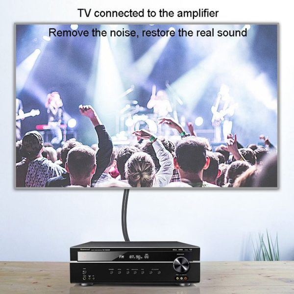 JINGHUA 2RCA Double Lotus Plug Audio Cable Left / Right Channel Stereo Amplifier Connection Wire, Length: 1.5m - Image 10