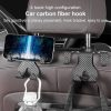 Car Storage Hook Rear Seat Invisible Multi-function Mobile Phone Holder (Black) - Image 4