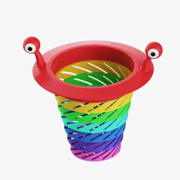 Retractable Rainbow Monster Universal Floor Drain Kitchen Sink Strainer (110x118mm) - Image 2