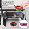 Retractable Rainbow Monster Universal Floor Drain Kitchen Sink Strainer (110x118mm) - Image 5