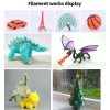 10colors / Set PCL 5m 3D Printing Pen Consumables 1.75mm High Tough Line Material Environmental Raw Material Printing Silk Thread - Image 6