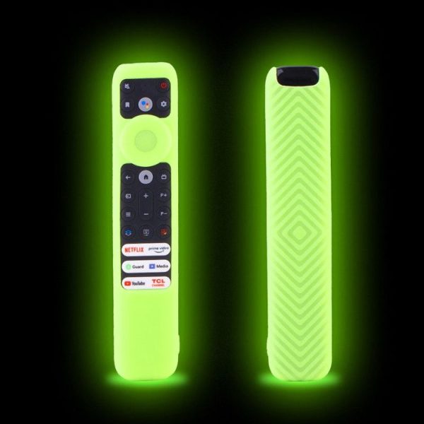 20.9 x 4.3 x 1.7cm For TCL RC902V Remote Control Protective Case FMR1 / FAR2 / FMR4 Universal Silicone Shockproof Covers (Luminous Blue) - Image 12