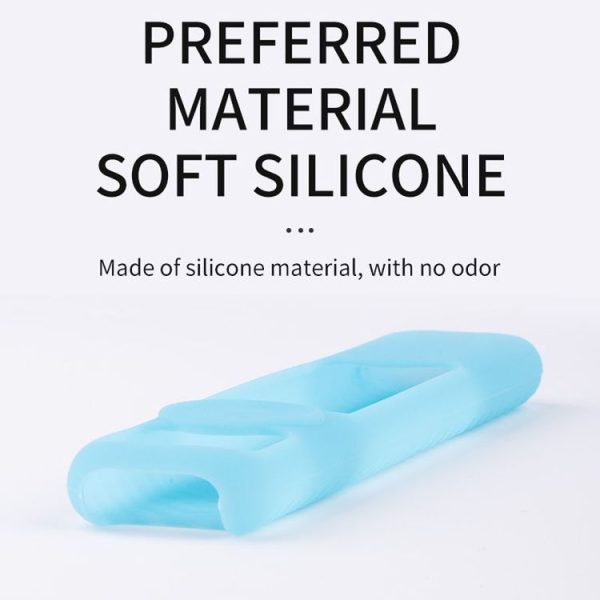 20.9 x 4.3 x 1.7cm For TCL RC902V Remote Control Protective Case FMR1 / FAR2 / FMR4 Universal Silicone Shockproof Covers (Luminous Blue) - Image 3