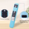 20.9 x 4.3 x 1.7cm For TCL RC902V Remote Control Protective Case FMR1 / FAR2 / FMR4 Universal Silicone Shockproof Covers (Luminous Blue) - Image 6