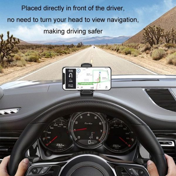Car Multifunctional Mobile Phone Holder Navigation Swivel Bracket (Second Generation) - Image 8