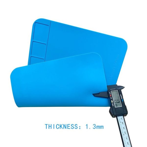 30x20cm Phone Computer Repair Bench High Temperature Resistant Silicone Pad Welding Table Mat - Image 2
