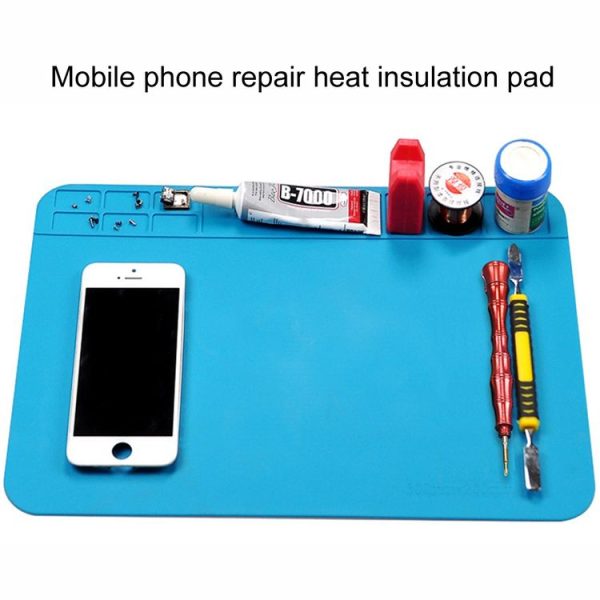 30x20cm Phone Computer Repair Bench High Temperature Resistant Silicone Pad Welding Table Mat - Image 5