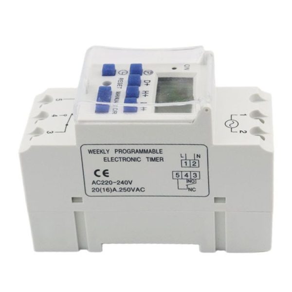 THC15A Microcomputer Time Control Switch Transparent Time Control Timer - Image 3