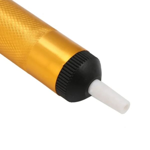 All-aluminum Alloy Solder Extractor Manual Soldering Iron Soldering Tool (Blister Gold) - Image 3