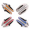 2pcs Car Fender Blade Dynamic Side Marker Lights 12V LED High Bright Daytime Running Lights (Red) - Image 2