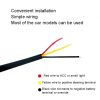 2pcs Car Fender Blade Dynamic Side Marker Lights 12V LED High Bright Daytime Running Lights (Red) - Image 5