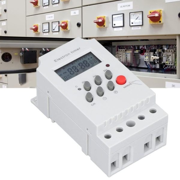 220V 25A Microcomputer Time Control Switch Time Control Timer - Image 5
