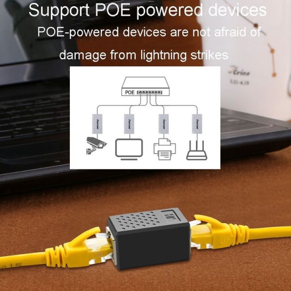 JINGHUA S61 Dual Pass-Through Header Network Cable Butt Connector Extender (Blue) - Image 6
