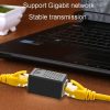 JINGHUA S61 Dual Pass-Through Header Network Cable Butt Connector Extender (Blue) - Image 7