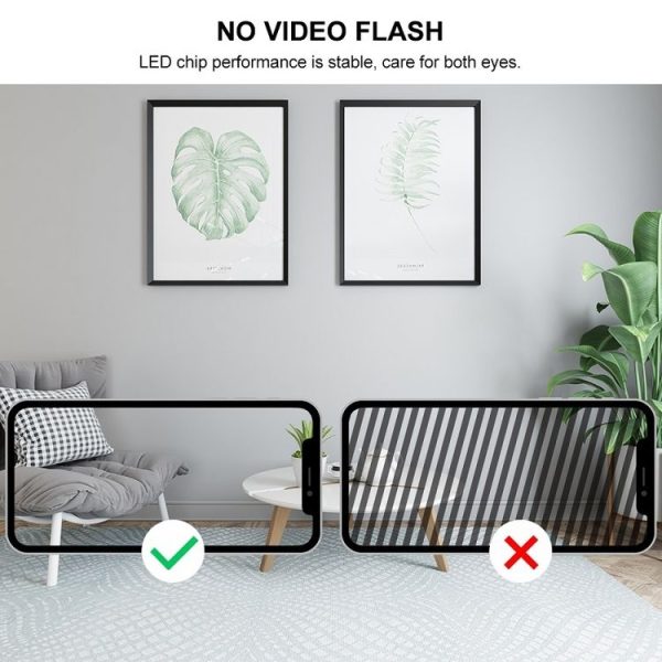 LED Round Ultra-thin Downlight Adjustable Recessed Panel Light, Power Source: 6W (White light) - Image 5