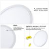 LED Round Ultra-thin Downlight Adjustable Recessed Panel Light, Power Source: 6W (White light) - Image 7