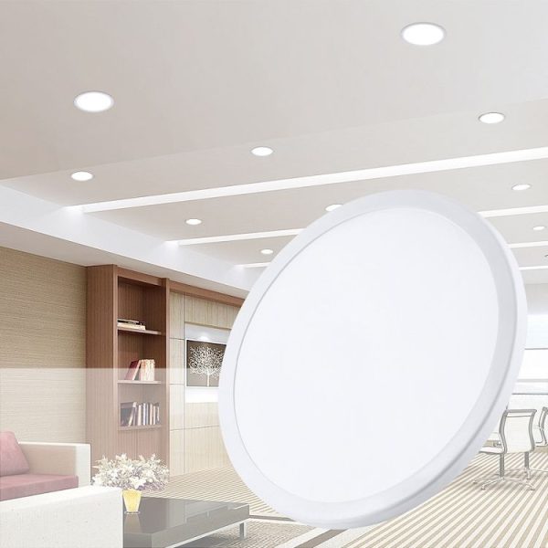 LED Round Ultra-thin Downlight Adjustable Recessed Panel Light, Power Source: 6W (White light) - Image 9