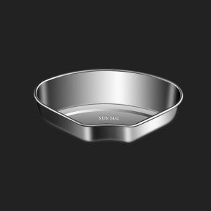 Kacheeg Stainless Steel Fan-Shaped Steamer Tray Household Childrens Supplementary Food Steampak, Specification: Steamed Box
