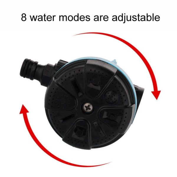 Ground-mounted Rotating Garden Irrigation Sprinkler Head Multi-stage Adjustable Sprinkler (American Thread) - Image 3